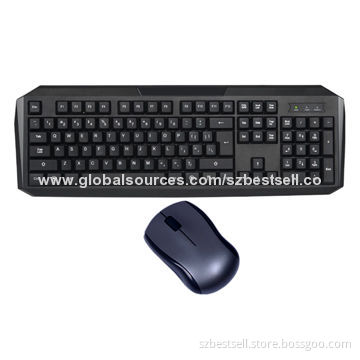 Wireless mouse and keyboard